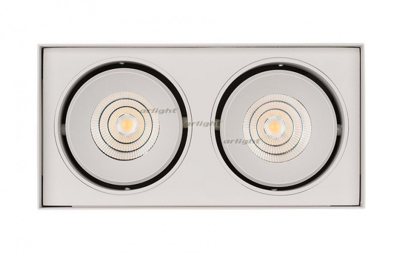 Накладной светильник Arlight SP-CUBUS-S100x200WH-2x11W Warm White 023084