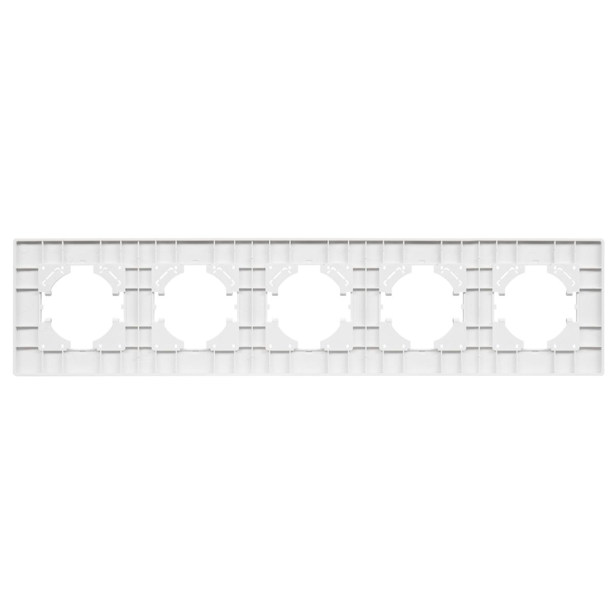 Рамка на 5 постов пластиковая Arlight FRM-PERIO-PL-5-GD 049765