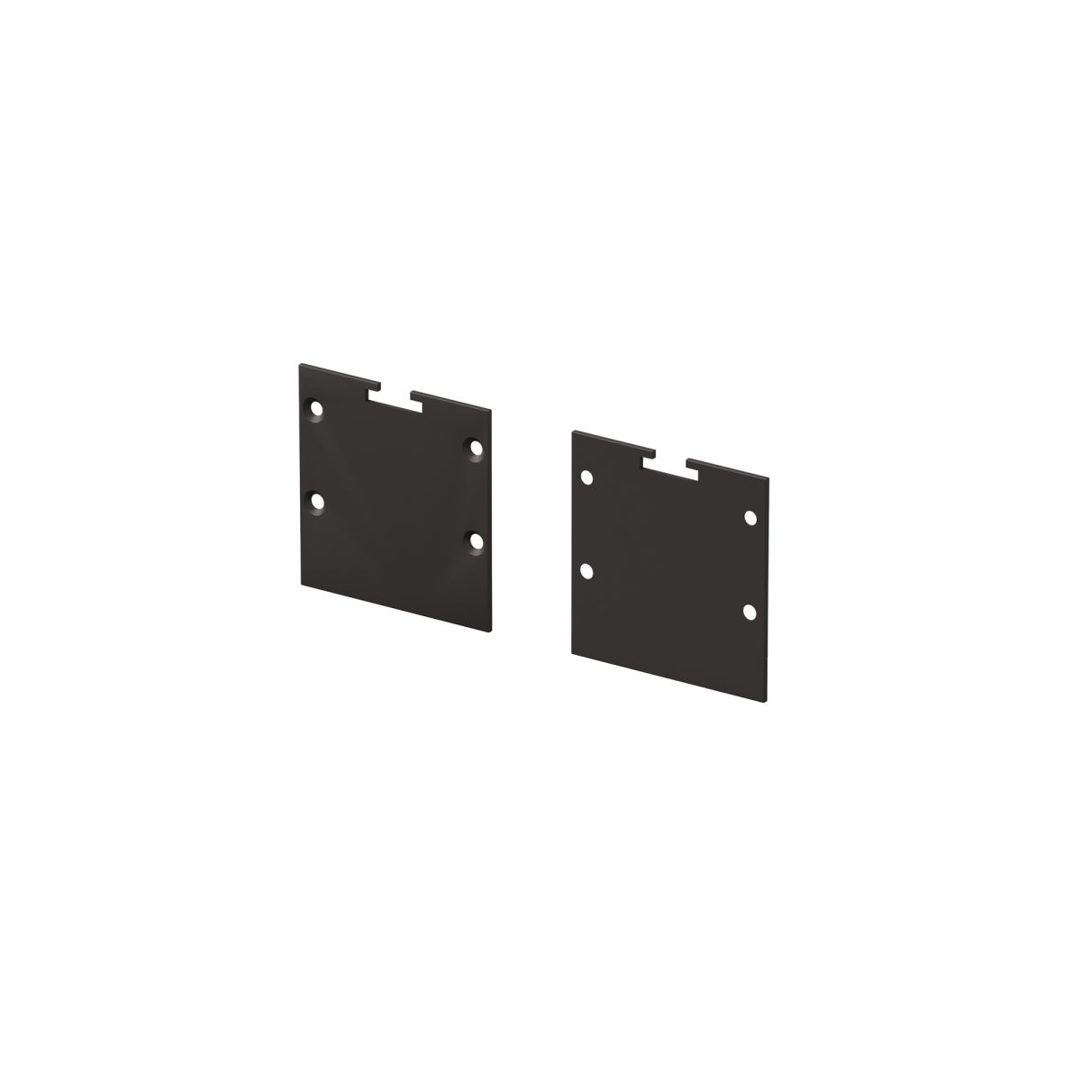 Комплект заглушек для профиля 35×35 2шт Maytoni Led Strip ALM-3535BT-B-EC 642038