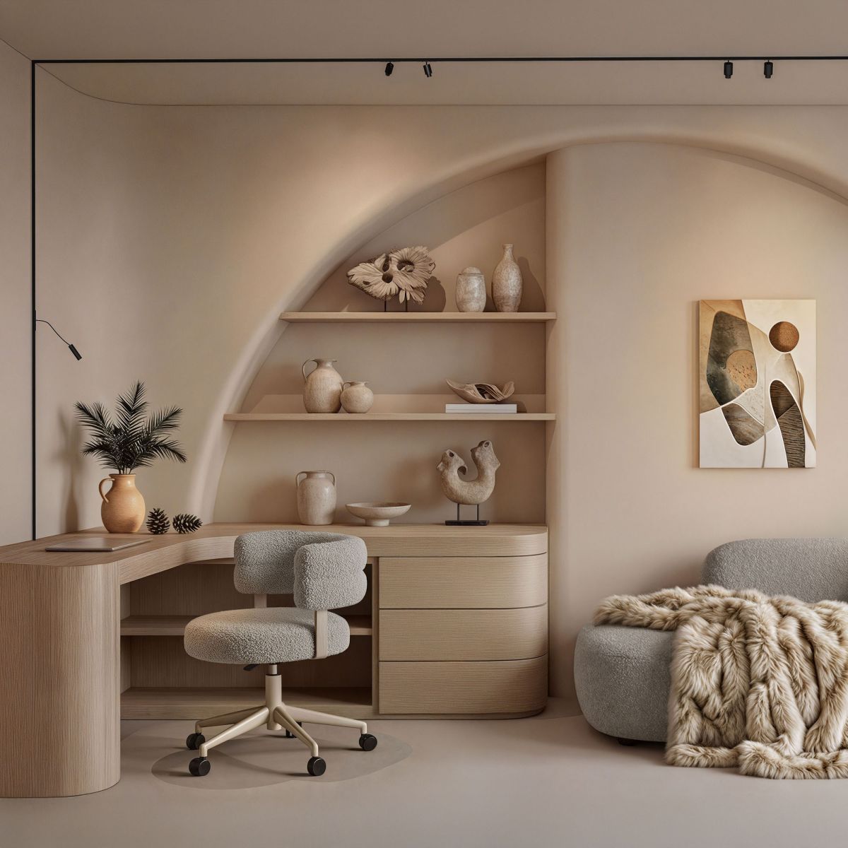 Трековый магнитный светильник Arlight MAG-MICROCOSM-SPOT-ZOOM-R38-5W Day4000 (BK, 10-55 deg, 24V) (IP20 Металл) 050975