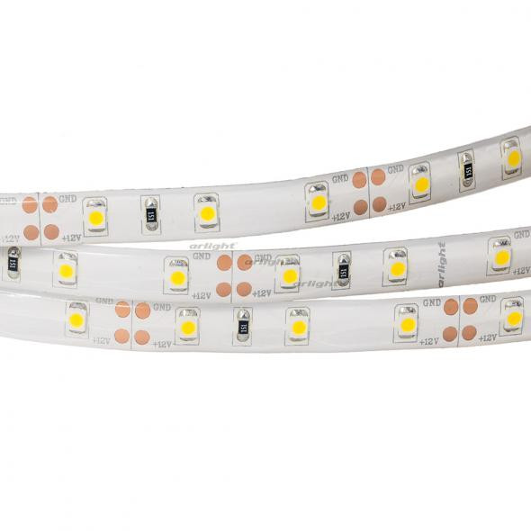 Светодиодная лента Arlight RTW 2-5000SE 12V Warm (3528, 300 LED, LUX) 014795