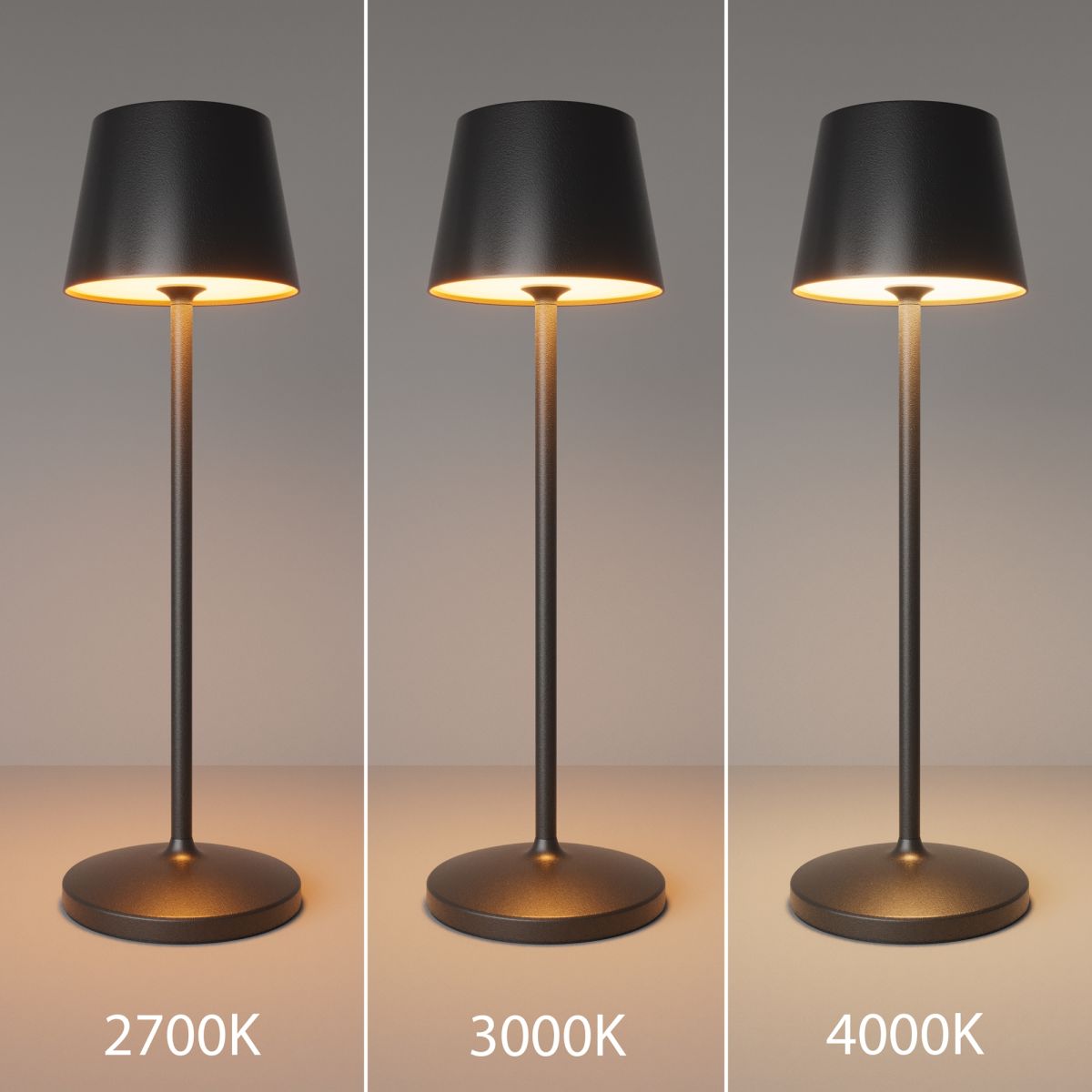 Настольная лампа с аккумулятором Maytoni Nook MOD494RL-L1BK