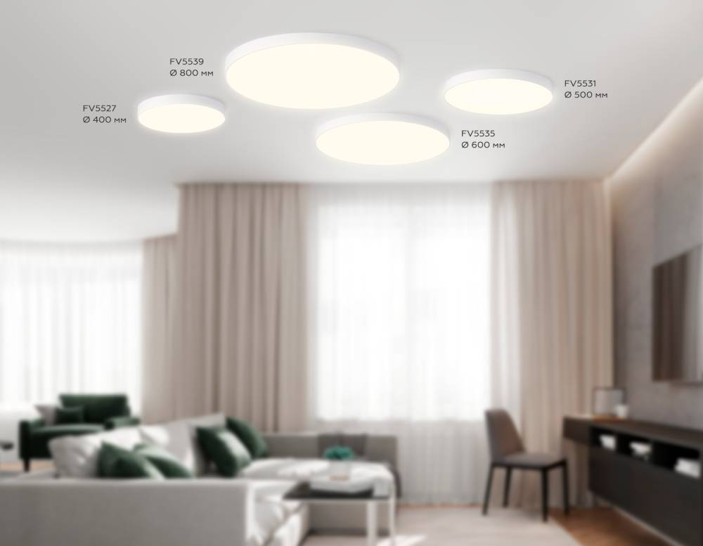 Потолочный светильник Ambrella Light Orbital Air Alum FV5527