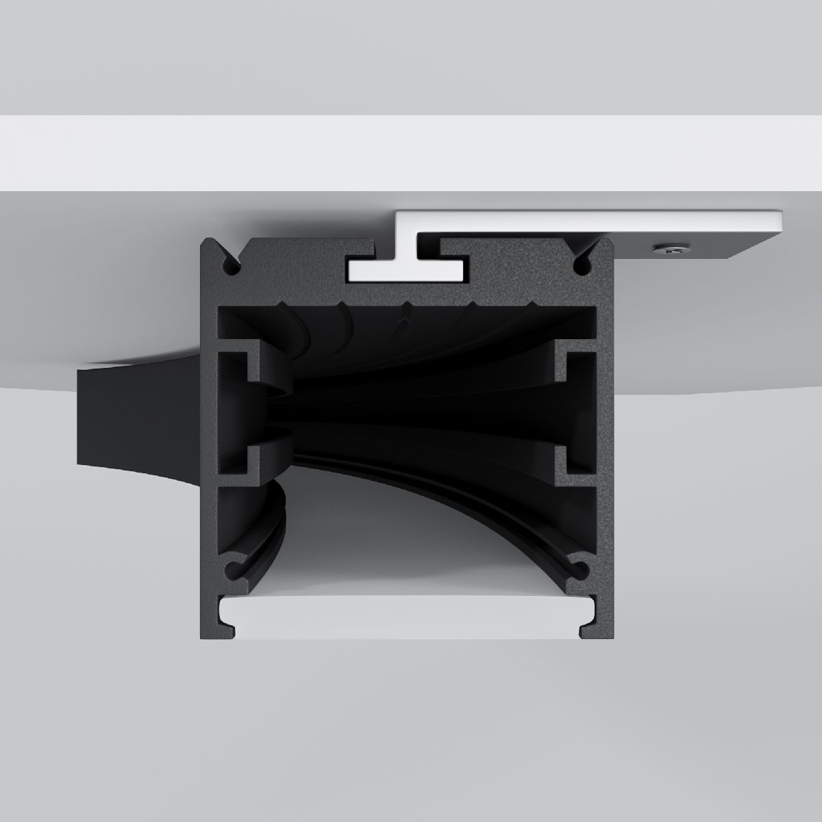 Радиусный профиль Maytoni Led strip ALM-3535R-B-D-90°-0.8M