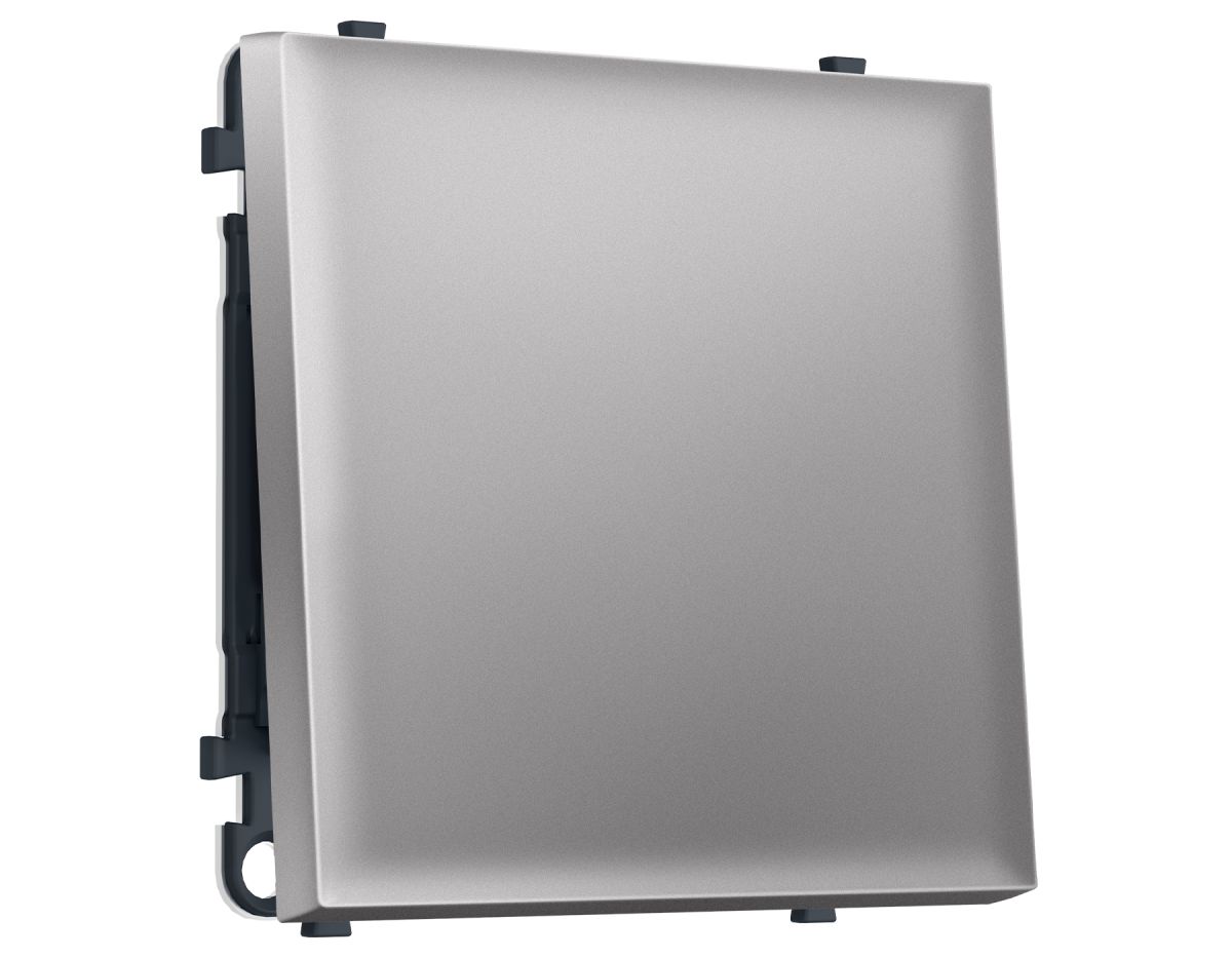 Комплект механизма 1-кл перекрестного выключателя SIGMA Сталь матовый 10A-250V QUANT PRO Ambrella Volt MS501030 (SP5010, PR112)