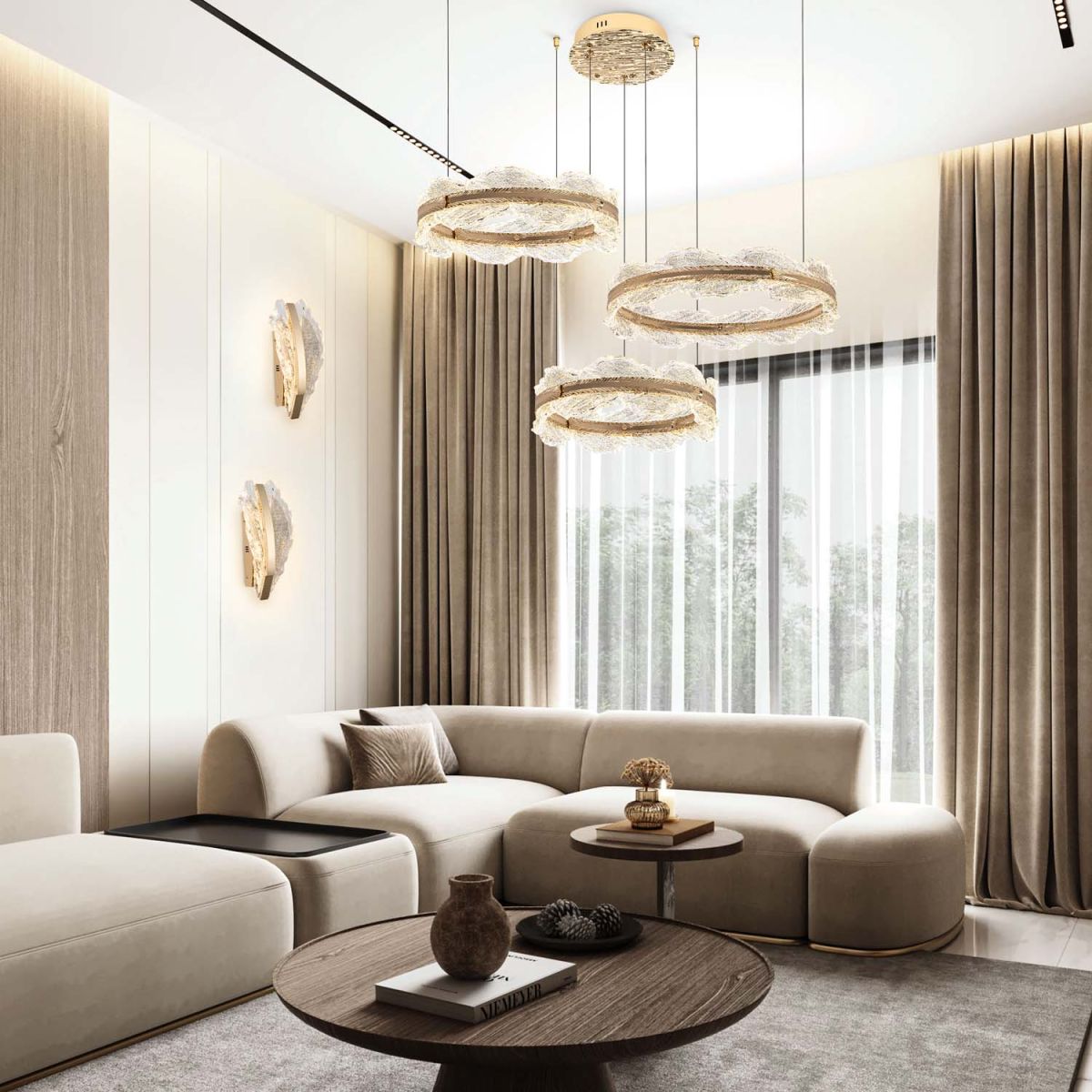 Подвесная люстра Modelux ML.8180.780.600.500 CP