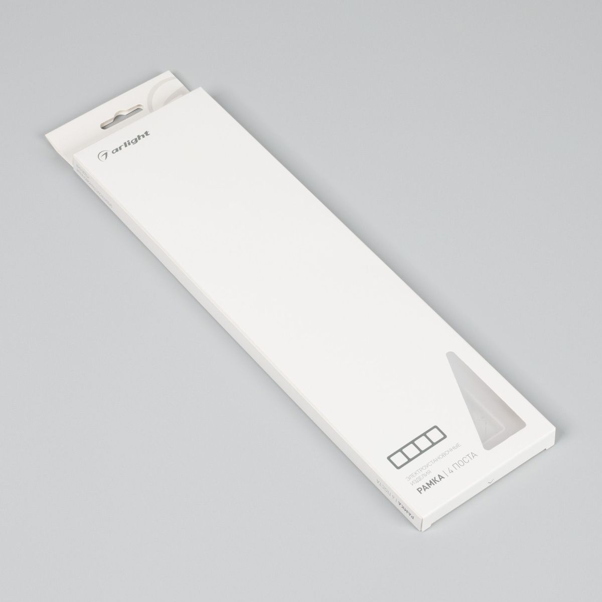 Рамка на 4 поста пластиковая Arlight FRM-PERIO-PL-4-GD 049761