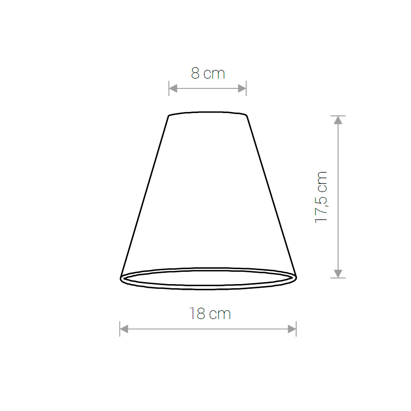 Абажур Nowodvorski Cameleon Cone S 8504