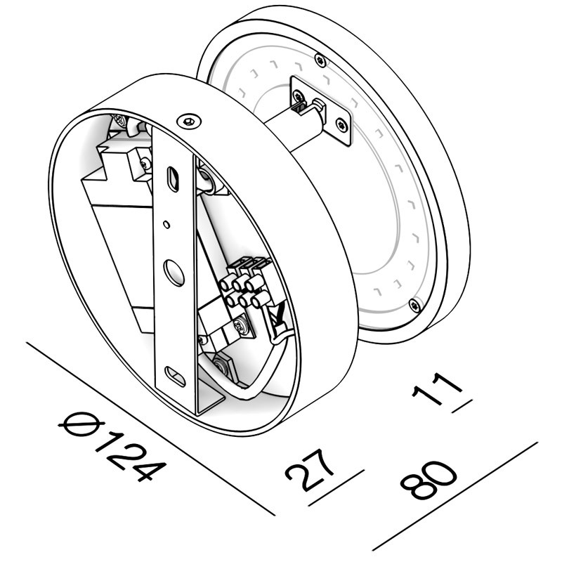 Бра LeDron UFO G3 DIM WHITE 00000013701
