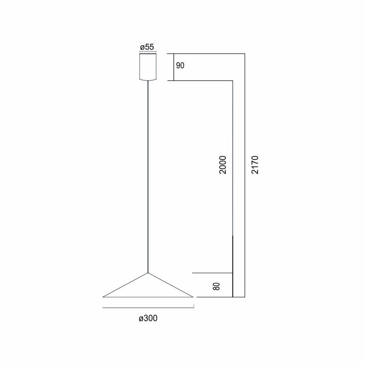 Подвесной светильник Mantra Cono 9457