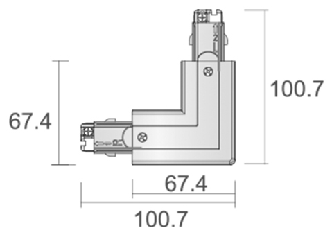 L-соединитель Deko-Light D Line 710038