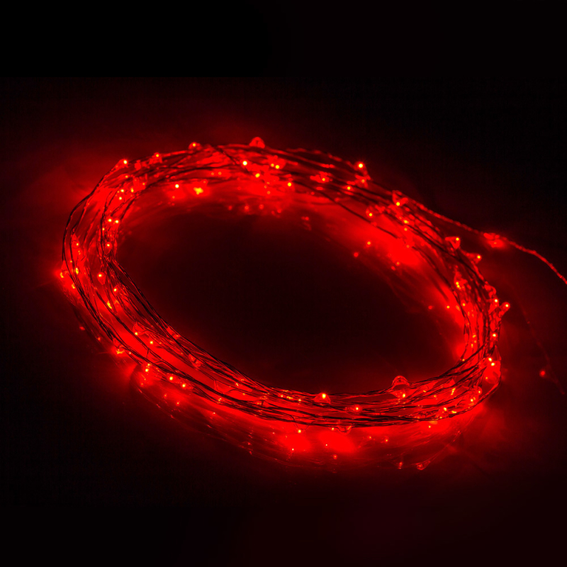 Светодиодная гирлянда Arlight ARD-Classic-Dew-5000-Clear-100LED-Std Red 034761