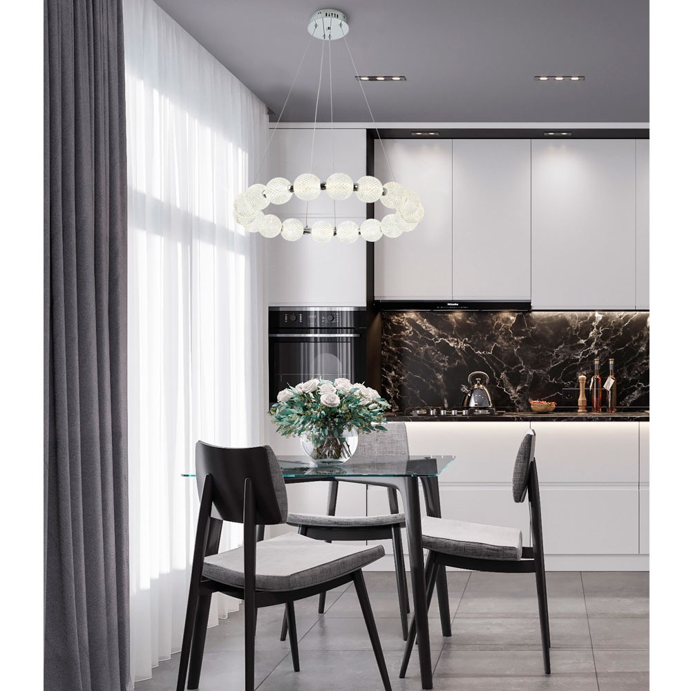 Подвесная люстра кругами Modestyle MS.8014.600 CR