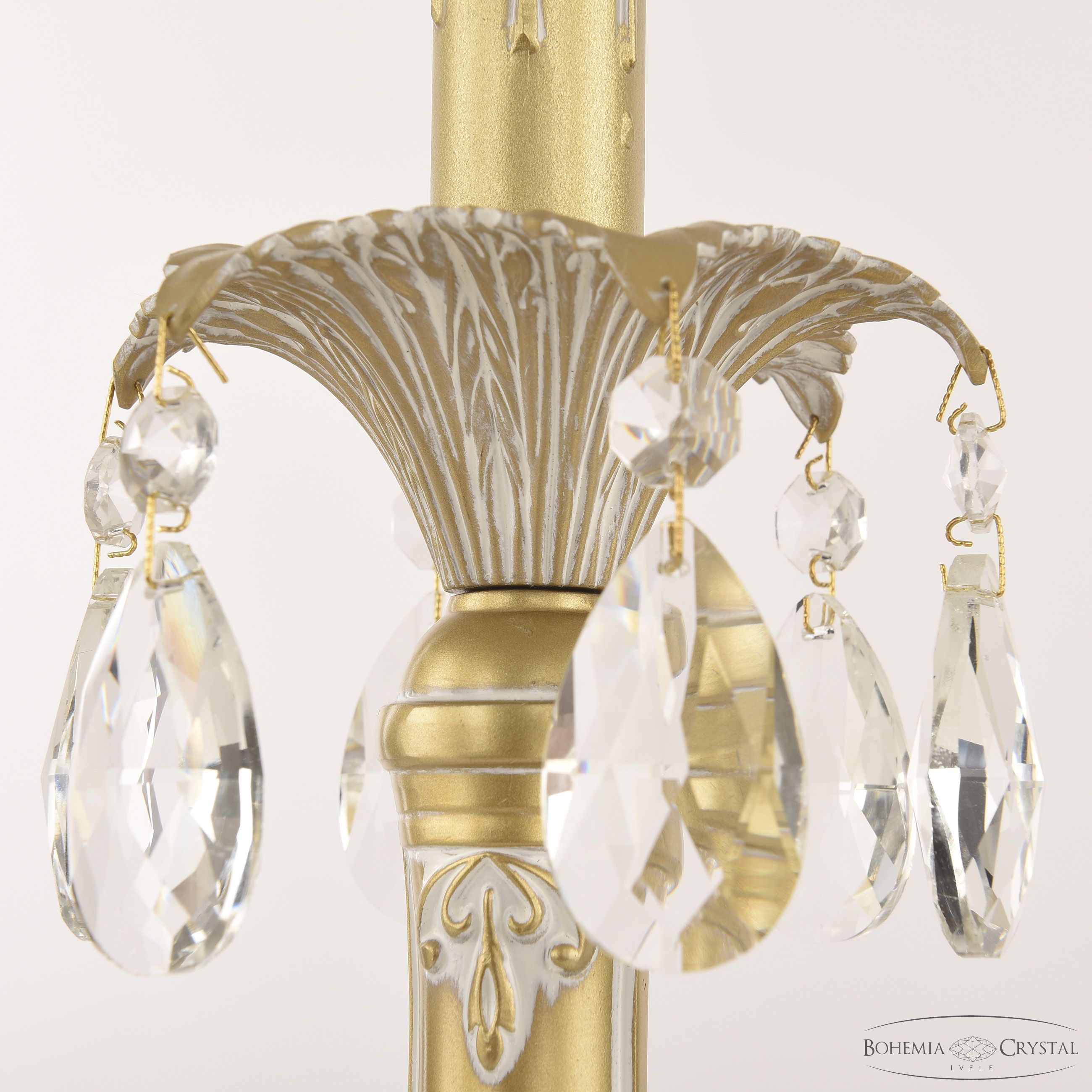 Настольная лампа Bohemia Ivele Crystal AL79100L/1-38 AGW
