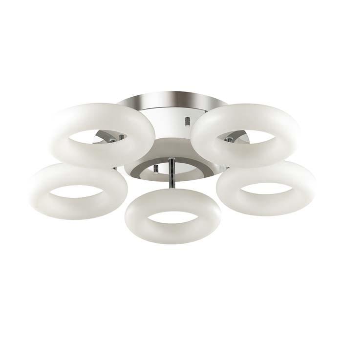 Потолочная светодиодная люстра кольцо Odeon Light Reggio 3966/65L