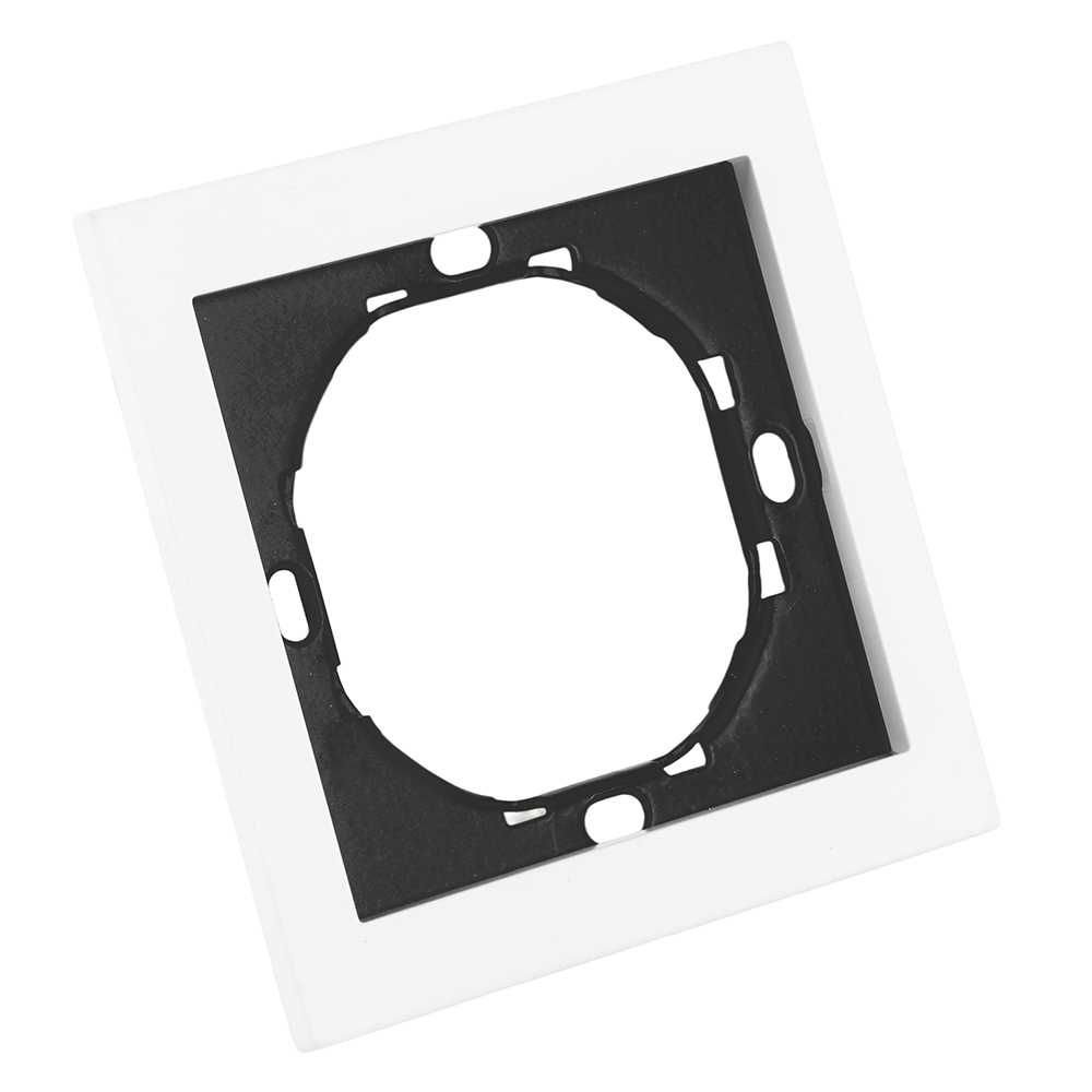 Рамка 1-местная Stekker Мия PFR00-3001-01 белая магнолия 50456