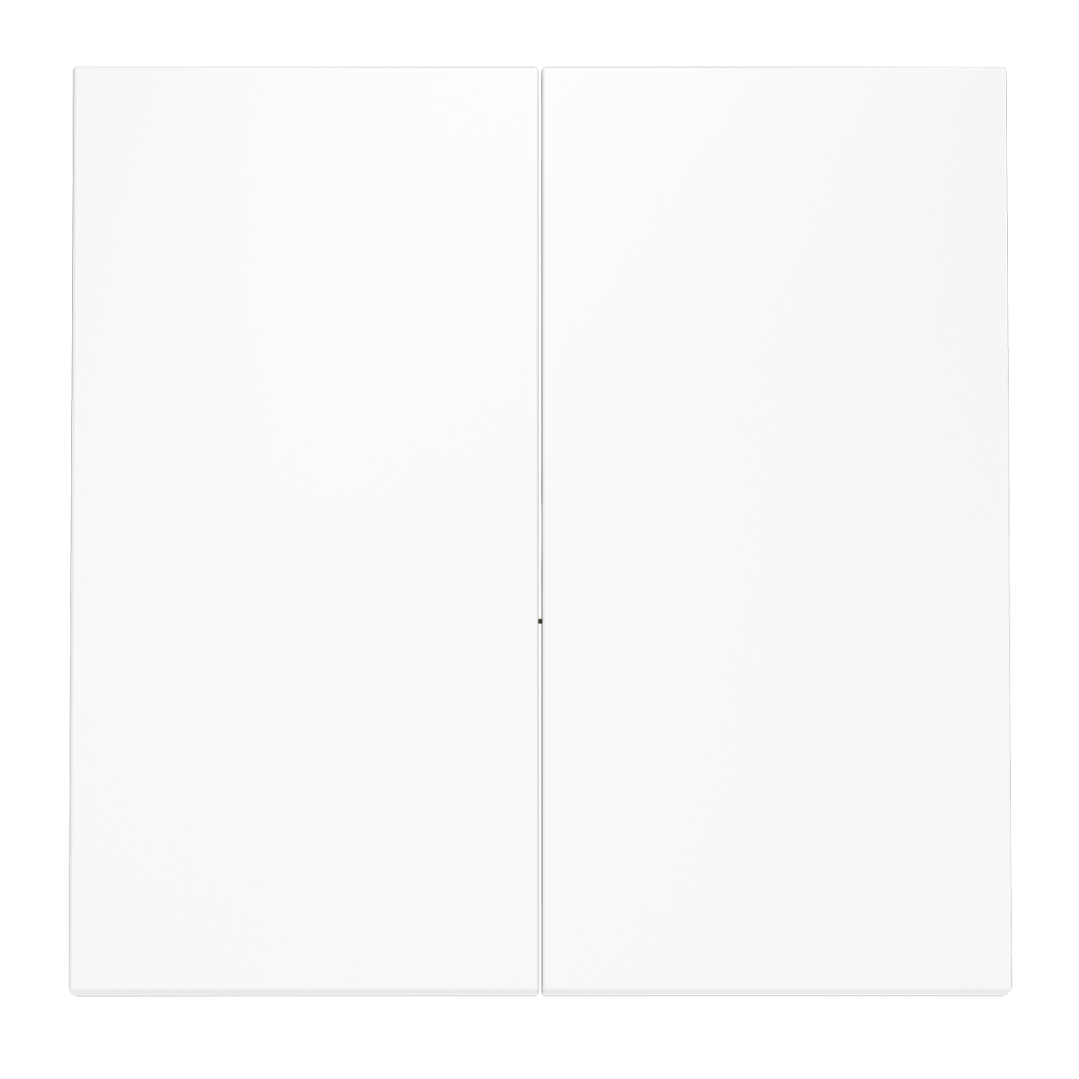 Клавиши для выключателя/переключателя двухклавишного Voltum S70 (белый матовый) VLS000302