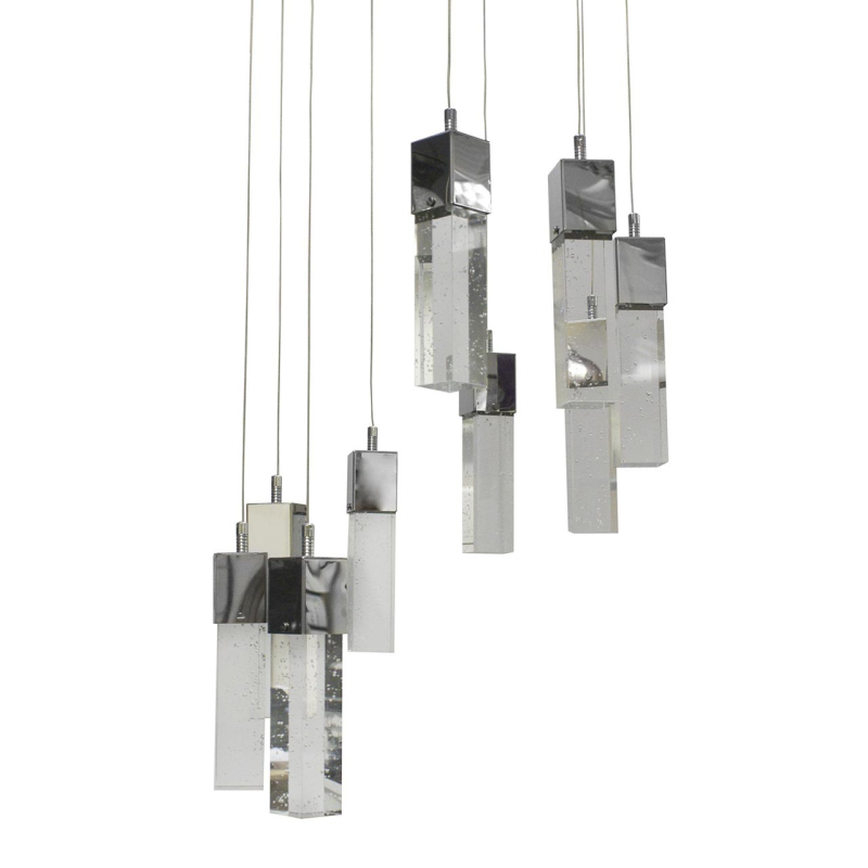 Подвесная светодиодная люстра Kink Light Аква 08510-9A(4000К)
