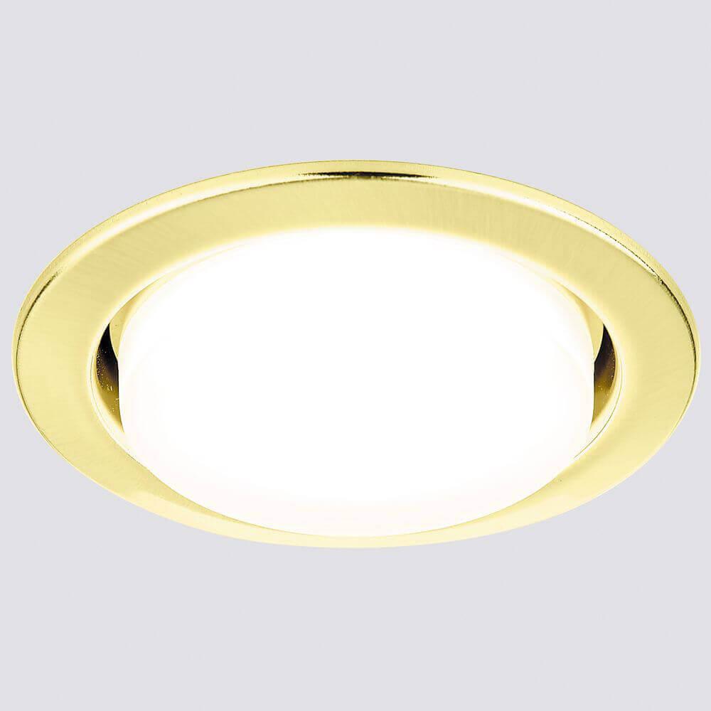 Встраиваемый светильник Ambrella Light GX53 Classic G101 GD