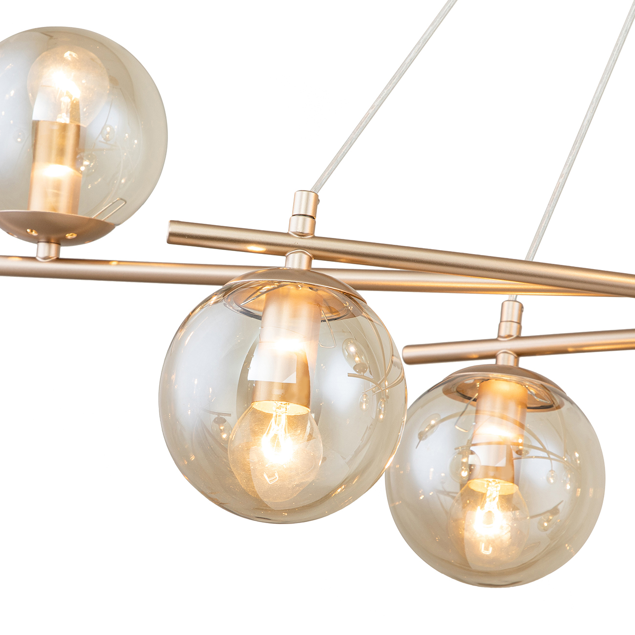 Подвесная люстра шар Escada Balance 1119/8S Gold