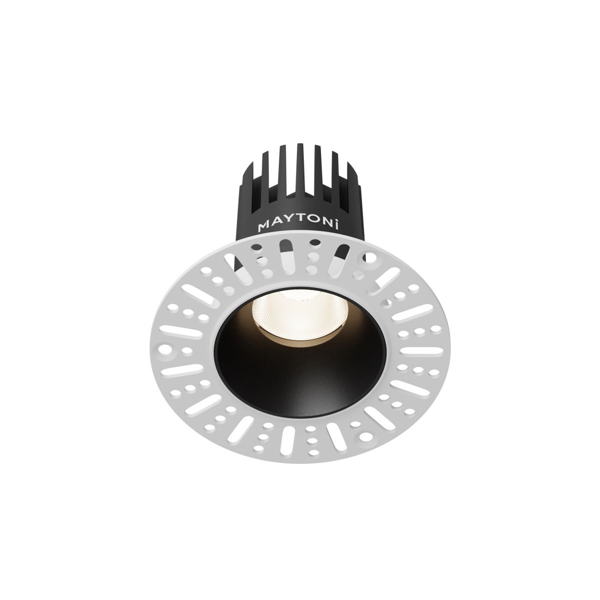 Встраиваемый светильник Maytoni Dip DL119-10W-4K-TRS-B