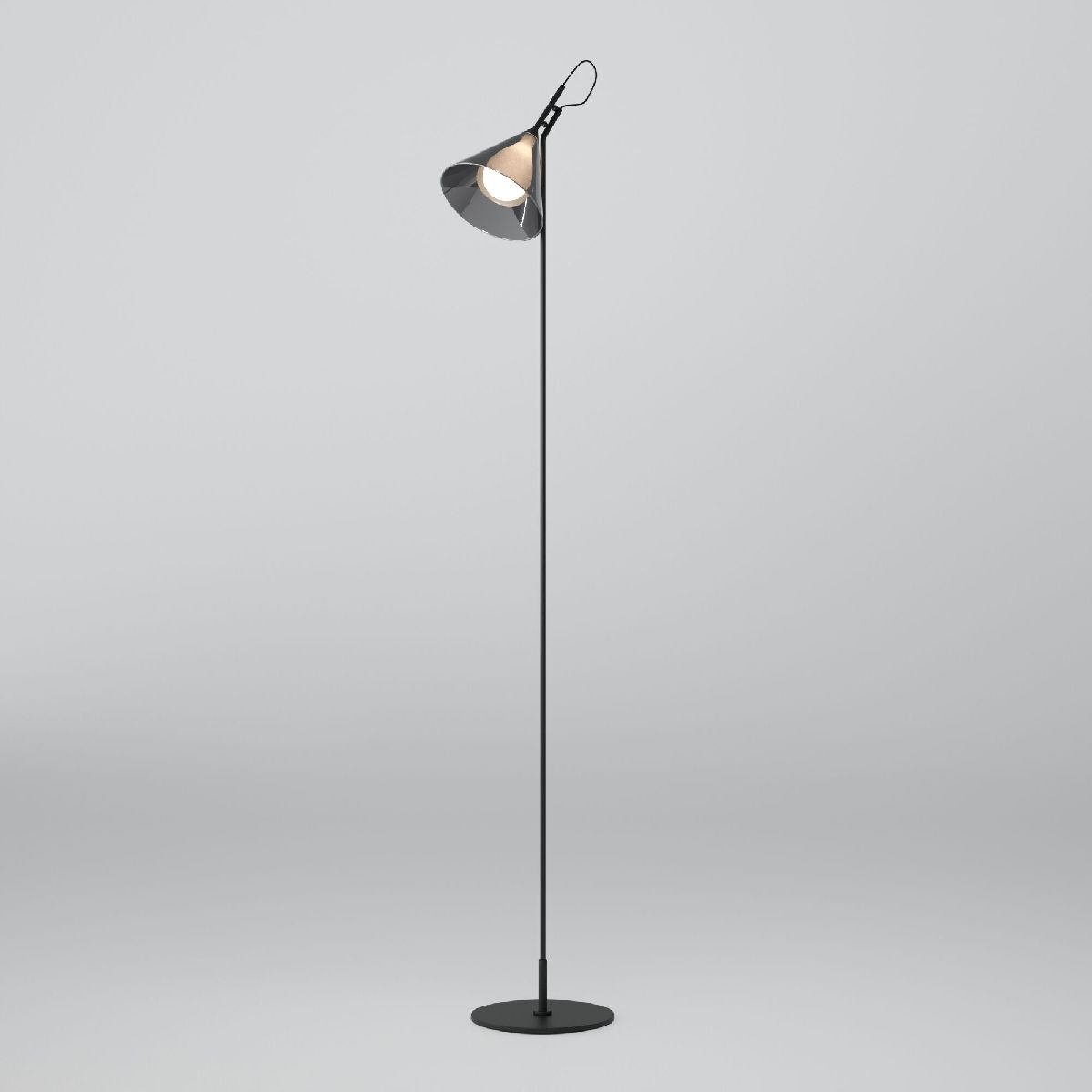 Торшер Eurosvet Enigma 01187/1 черный a069053 УЦ