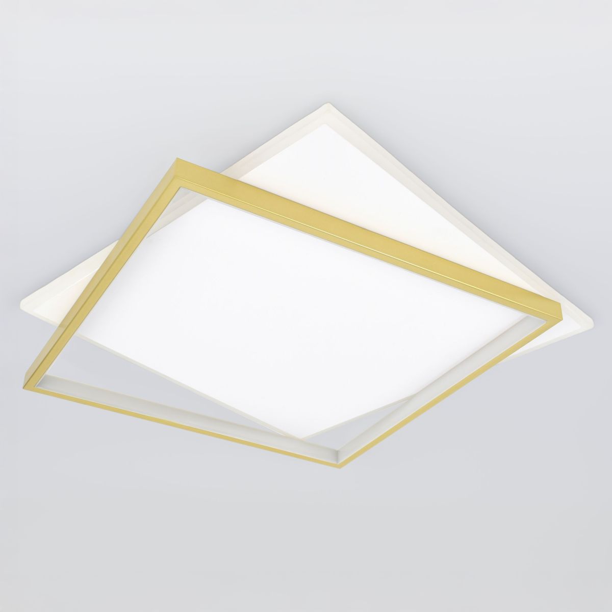 Потолочный светильник Эра Модерн Lima CLL-1-82 3K-6,5K RC WH+GD