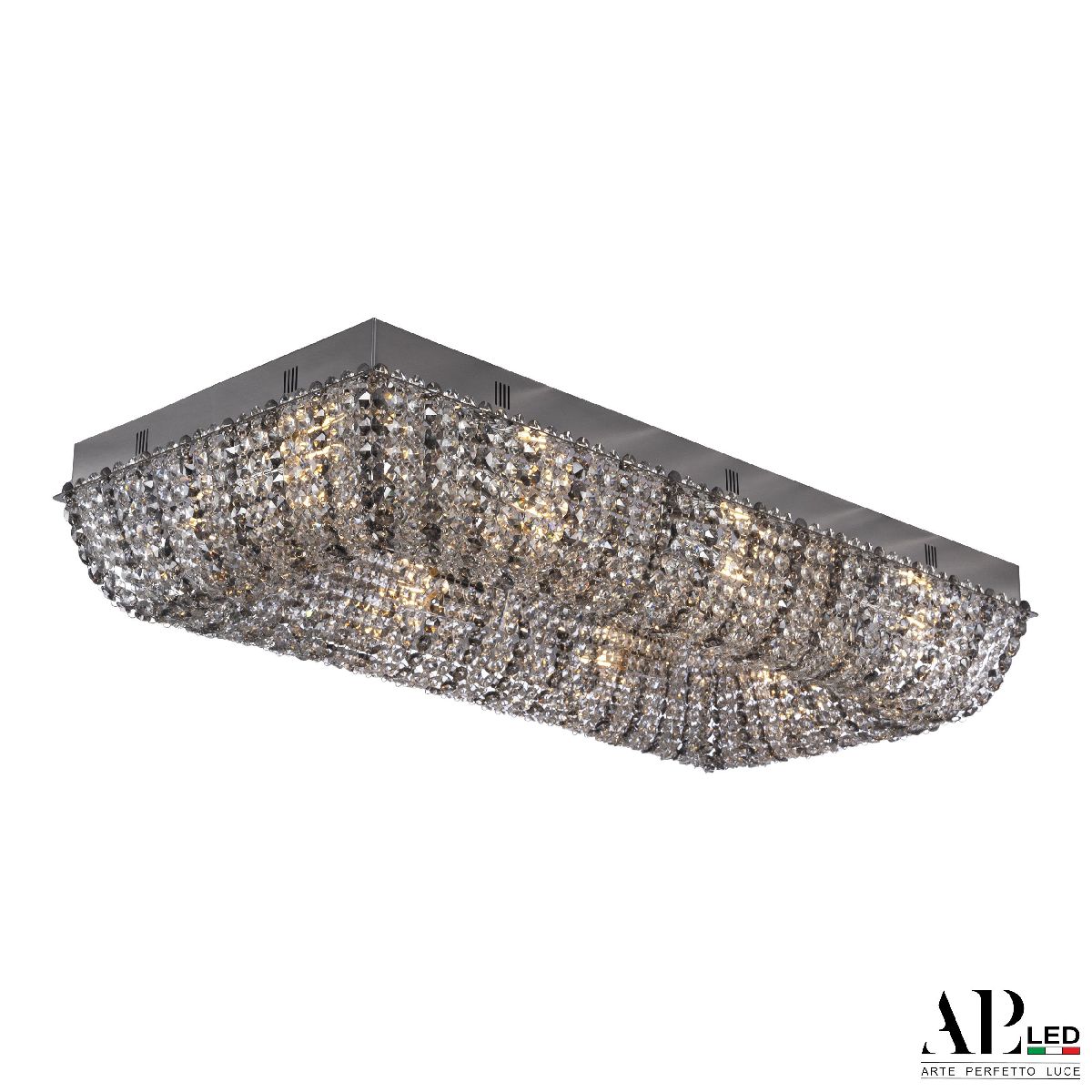 Потолочная люстра Arte Perfetto Luce Sicilia SH615.2.80.R.Ni.E14.Clear.731