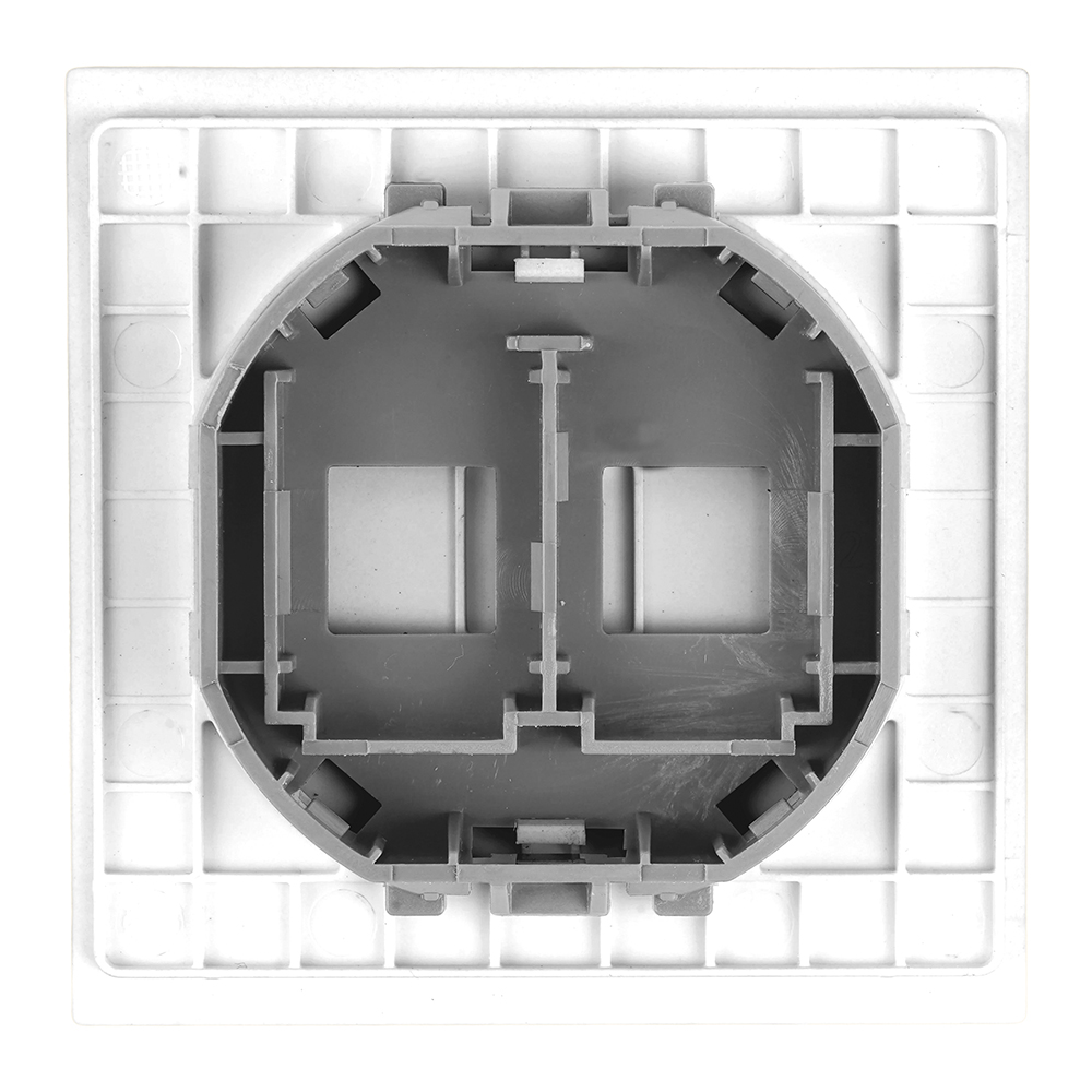 Заглушка (механизм) Stekker серия Мия RST00-3116-01 белая магнолия 50469