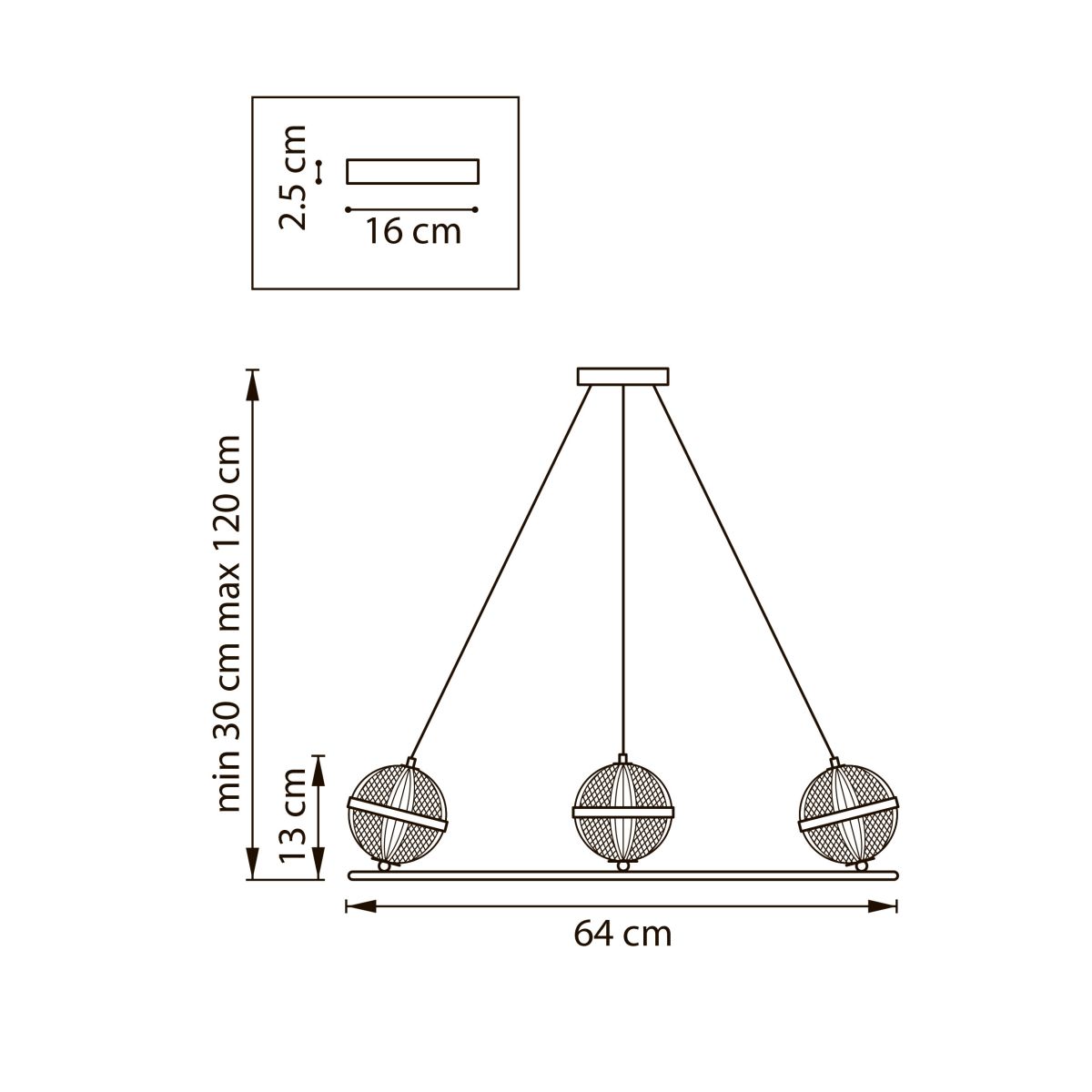 Подвесная люстра Lightstar Acrile G9 737063