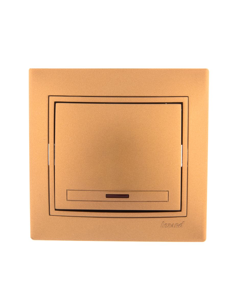 Выключатель с подсветкой Lezard Mira 701-1313-111
