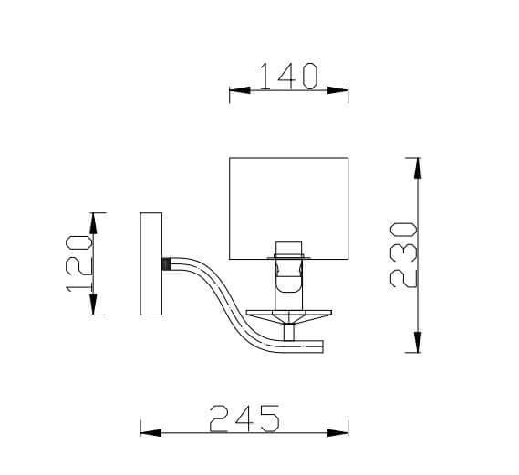 Бра Rivoli Lattea 3035-401 Б0037697