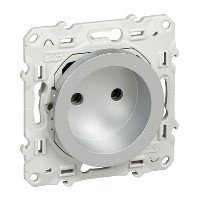 Розетка со шторками Schneider Electric Odace S53R033