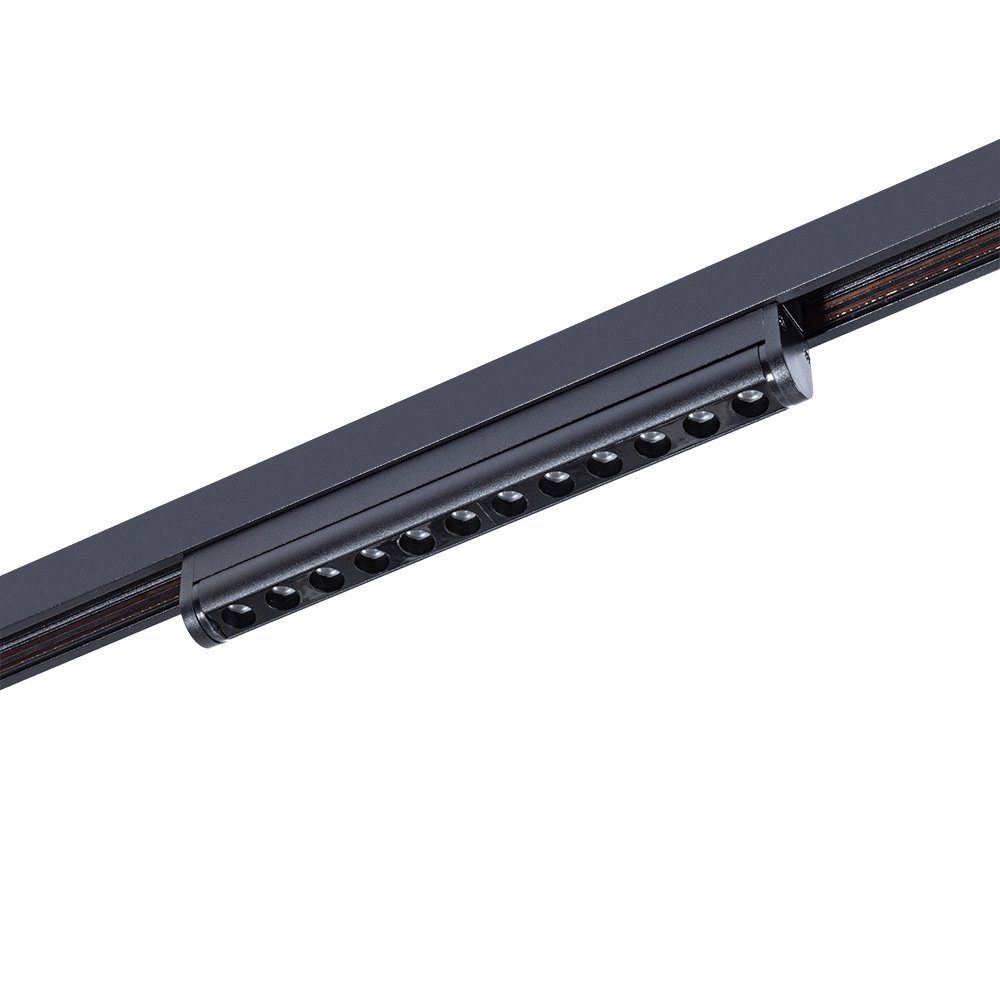 Трековый магнитный светильник Arte Lamp Optima A7498PL-1BK