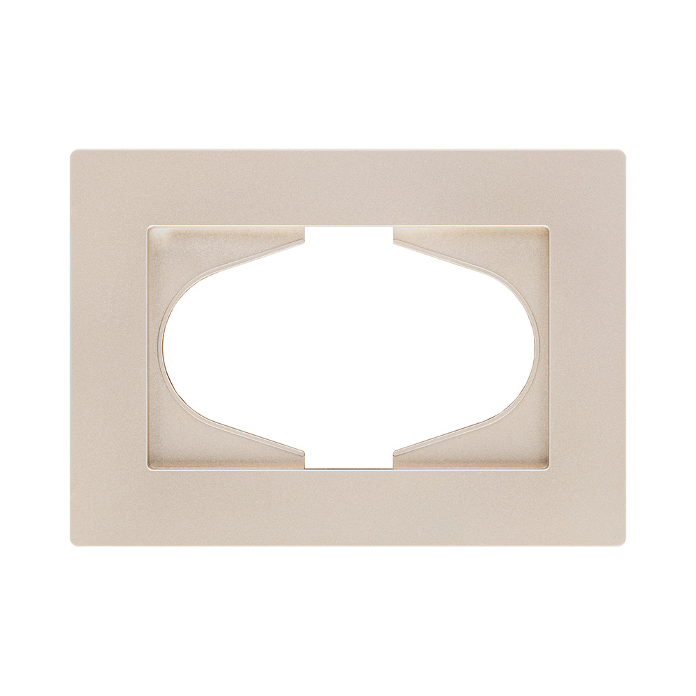 Рамка для двойной розетки, золотой Kollinger Aspekt AT120GD