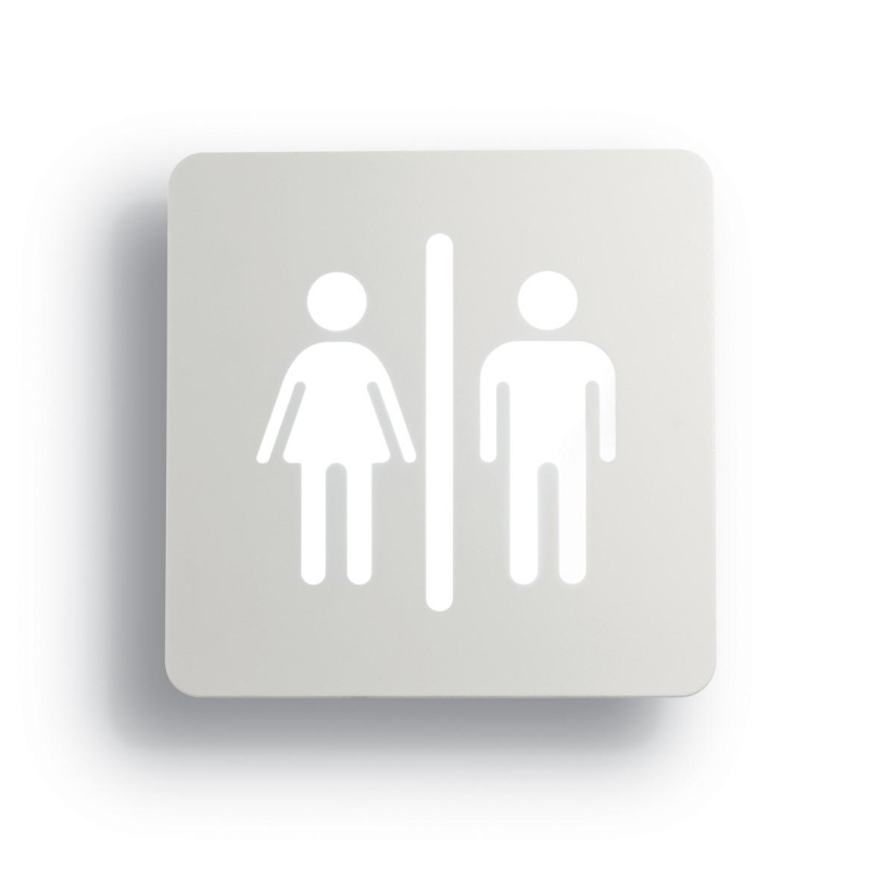 Настенный светодиодный светильник Ideal Lux Sign AP80 Toilet 122571