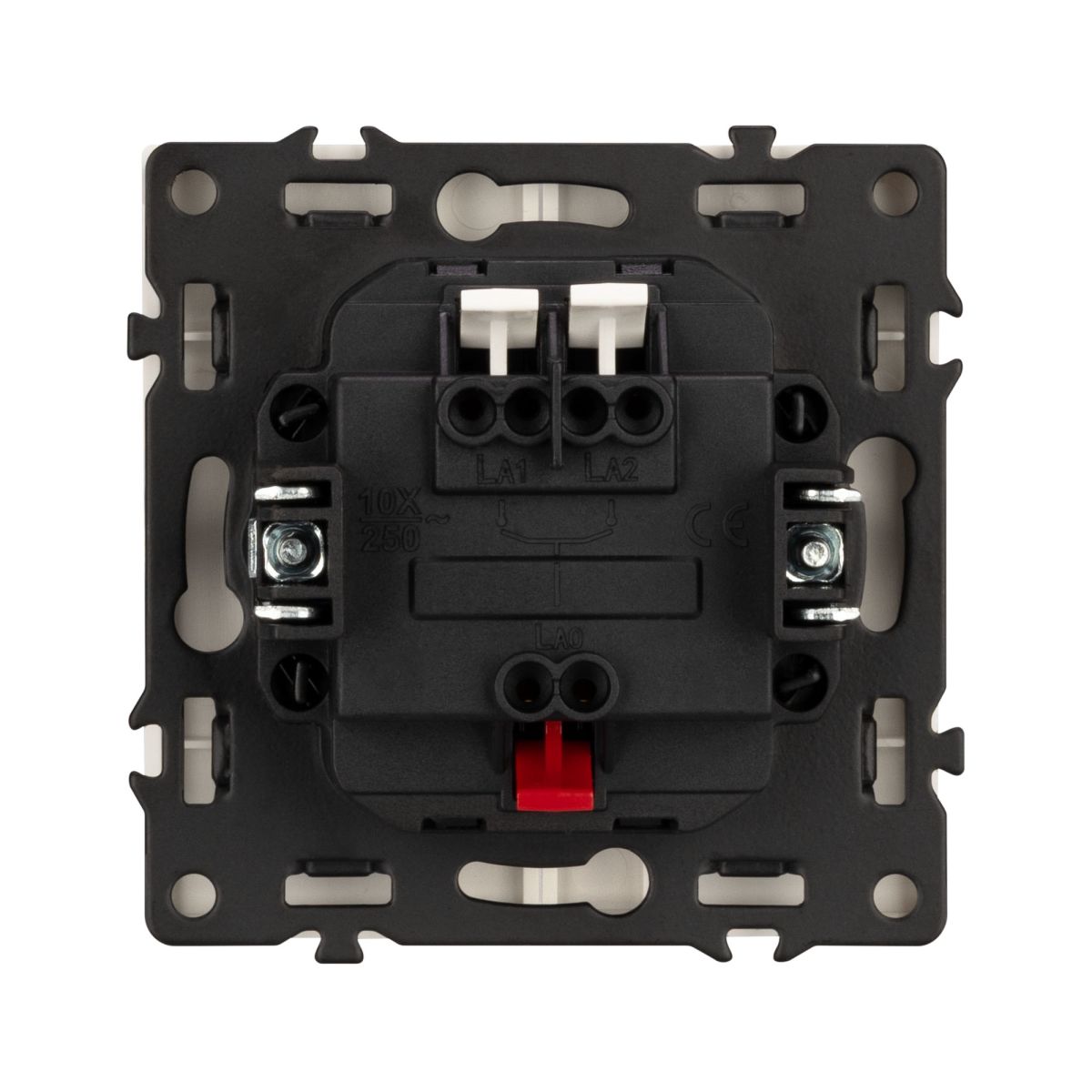 Механизм выключателя двухклавишный непроходной Arlight SWT-NOBE-MK02-SFPL-GD (230V, 10A) 054253
