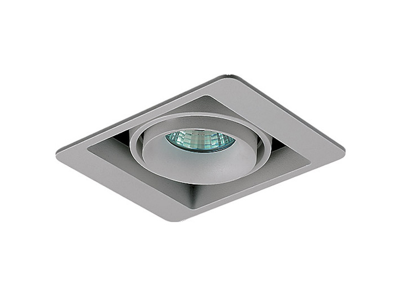 Встраиваемый светильник Donolux DL18615/01WW-SQ Silver Grey/Black