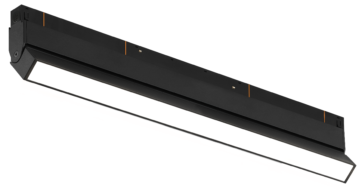 Трековый магнитный светильник iLedex Vision SMART 4822-004-L602-24W-110DG-BK