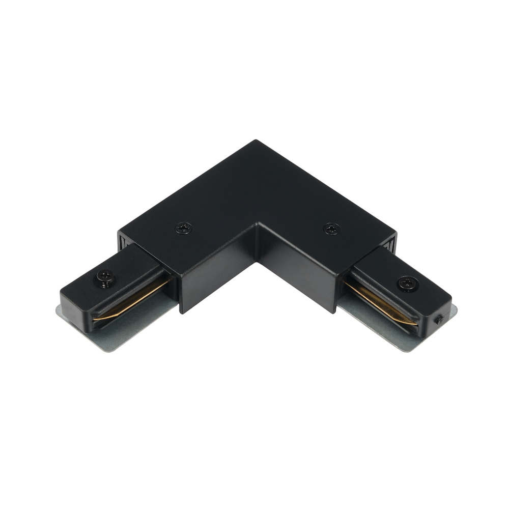 Коннектор угловой с вводом питания для однофазного шинопровода Myfar Accessories for Single MT0101-CLP-B