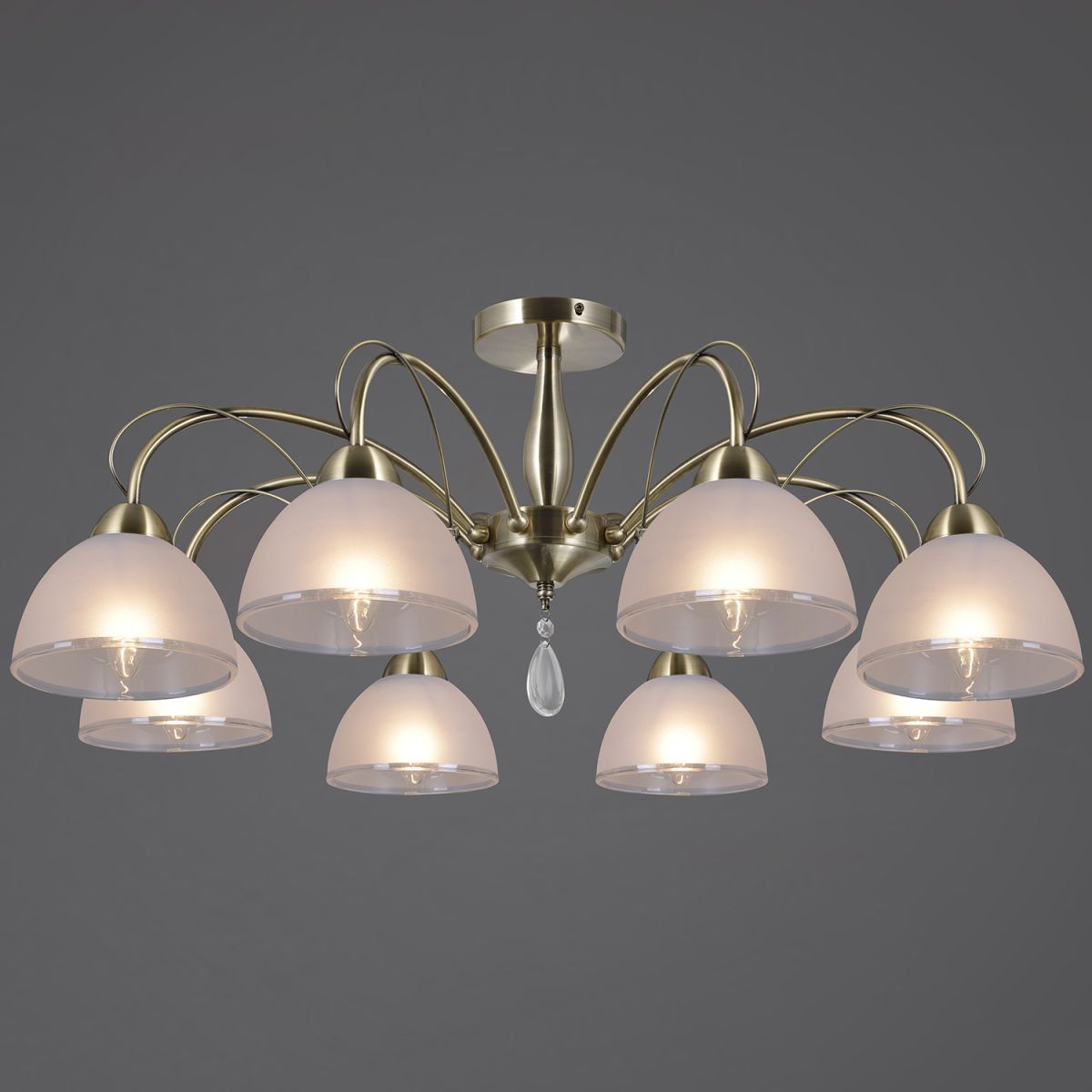 Люстра на штанге Illumico IL0506-8CSQ-25AB ELITE