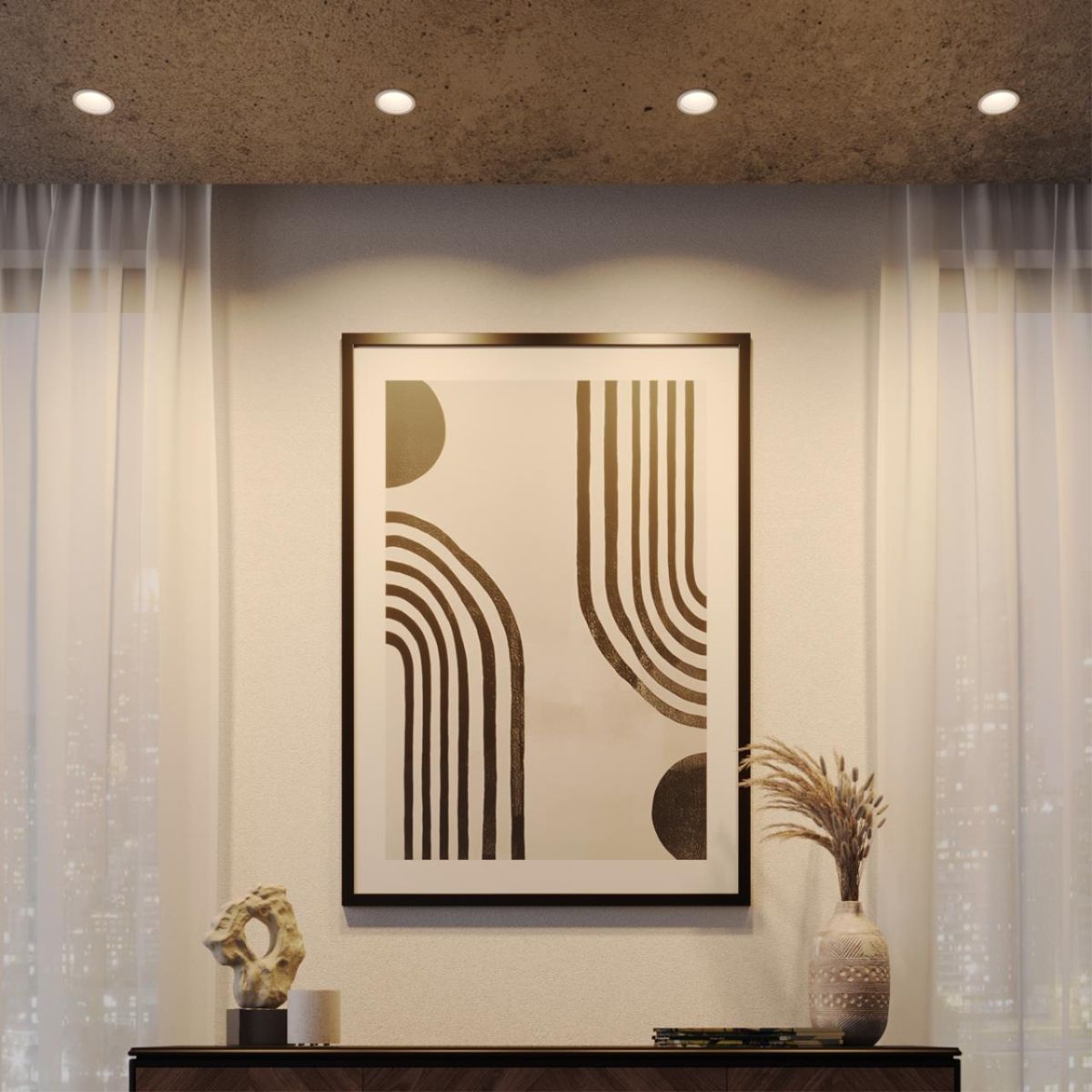 Встраиваемый светильник с переключателем цв. температуры Novotech Wir Brillo 359861