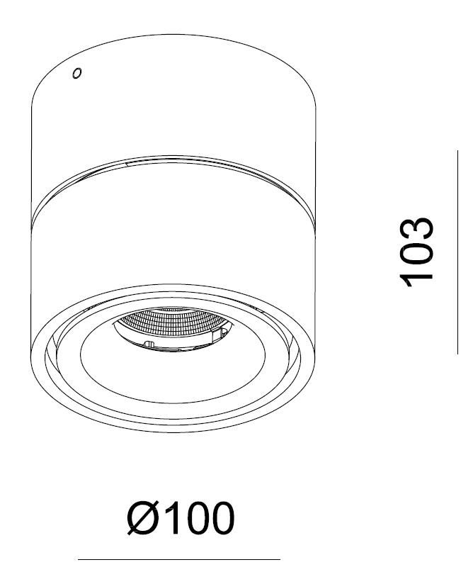 Накладной спот Deko-Light Uni 348124