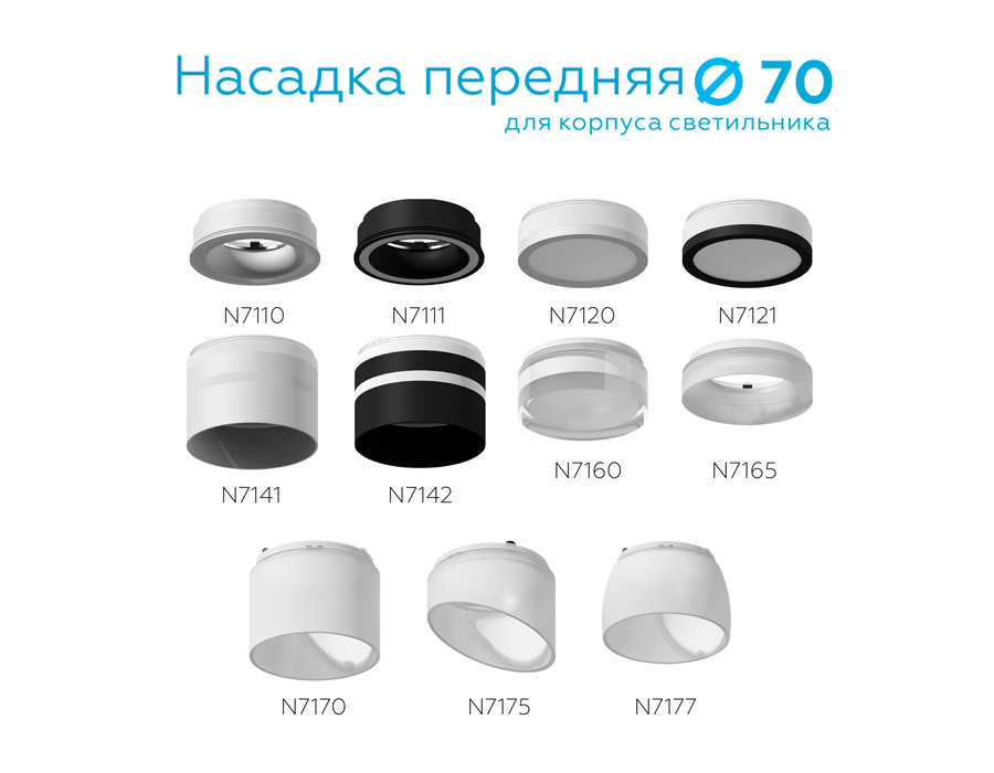 Насадка передняя Ambrella Light DIY Spot N7177
