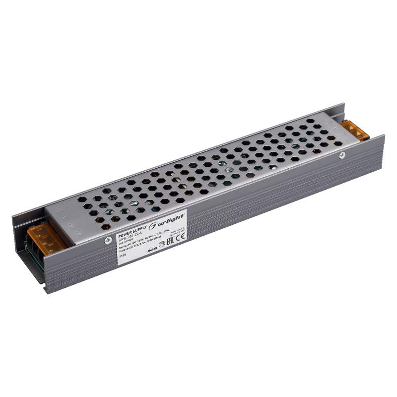 Блок питания Arlight ARS-200-24-L (24V, 8.3A, 200W) 029539