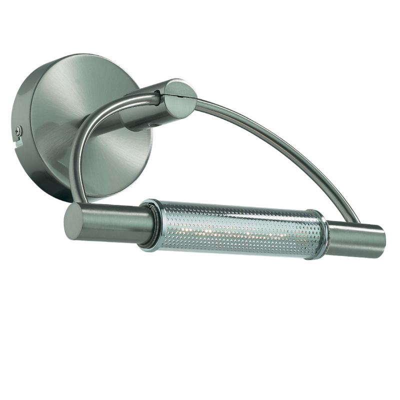 Подсветка для зеркал Ideal Lux Arco AP1 Nickel 008912