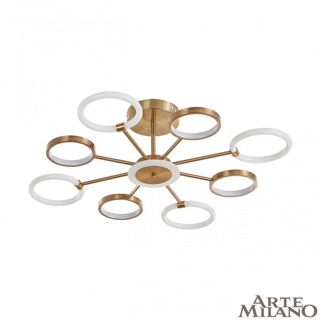 Потолочная люстра Arte Milano Neapolis 277240/8 GD