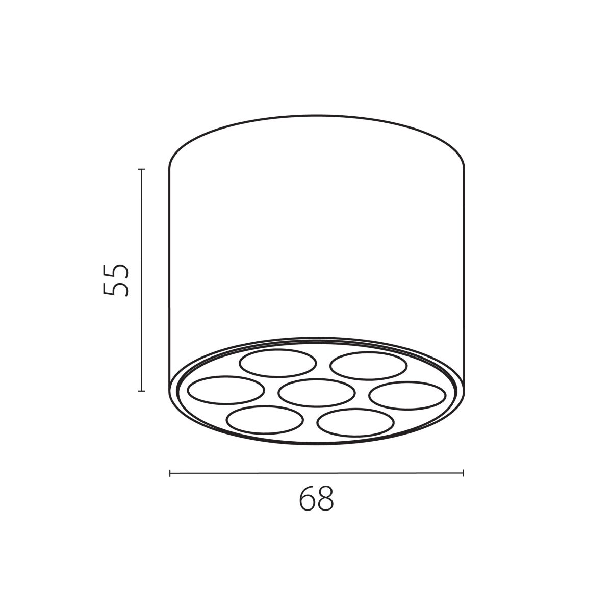 Потолочный светильник Lightstar Guarda 080647