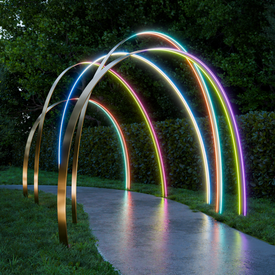 Гибкий неон Apeyron 220В, 6Вт/м, RGB, smd 5050, 80д/м, 10*18мм, 50м, IP65 17-49