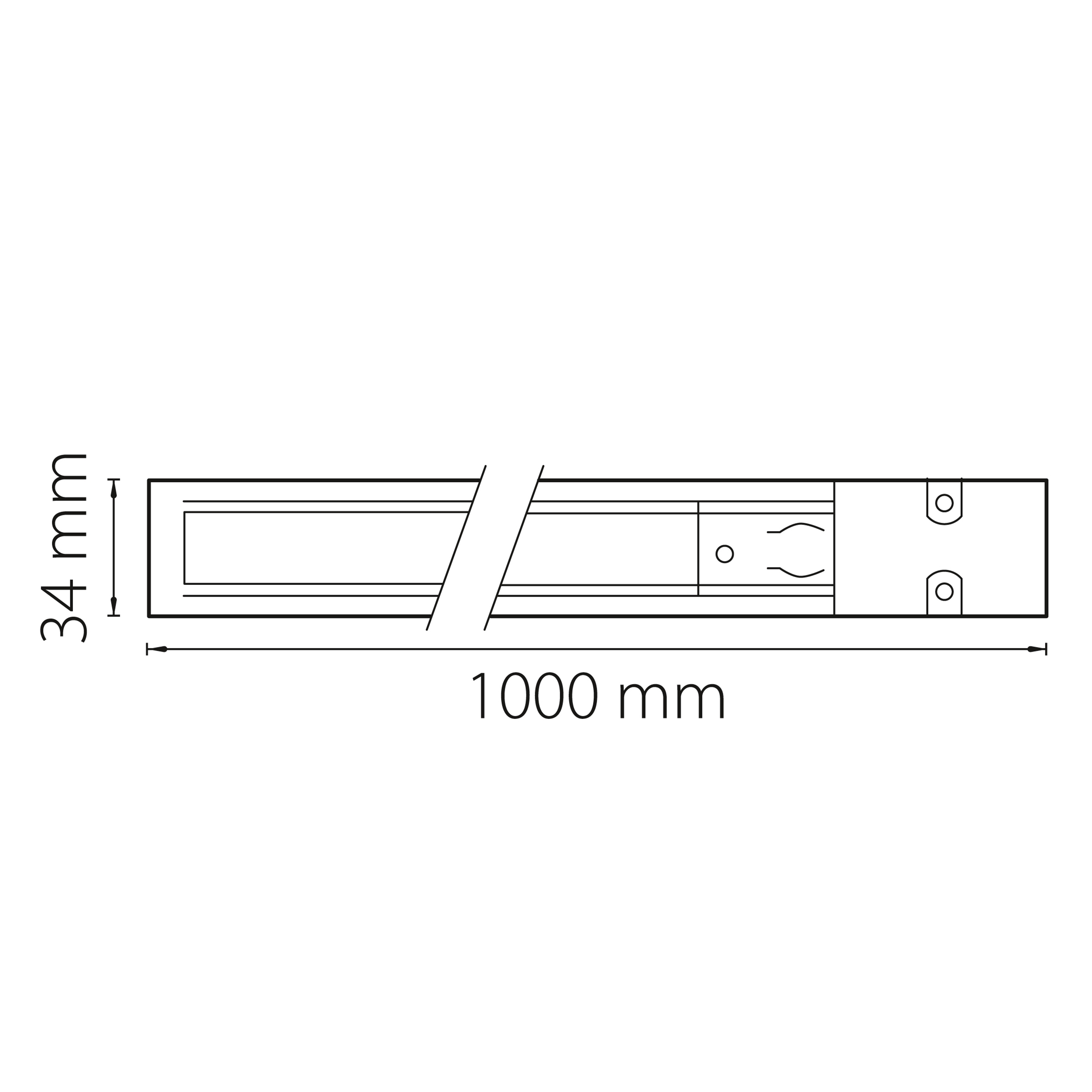 Шинопровод трехфазный Lightstar Barra 504017